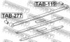 FEBEST TAB-119 Bush, leaf spring